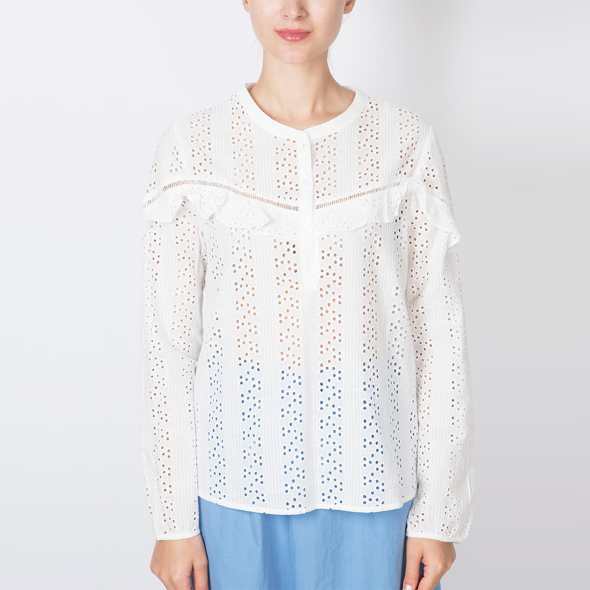 Crocheted Lace Shirt